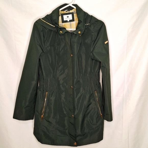 Laundry by Design Green light rain jacket zip front Size Large - Picture 1 of 9